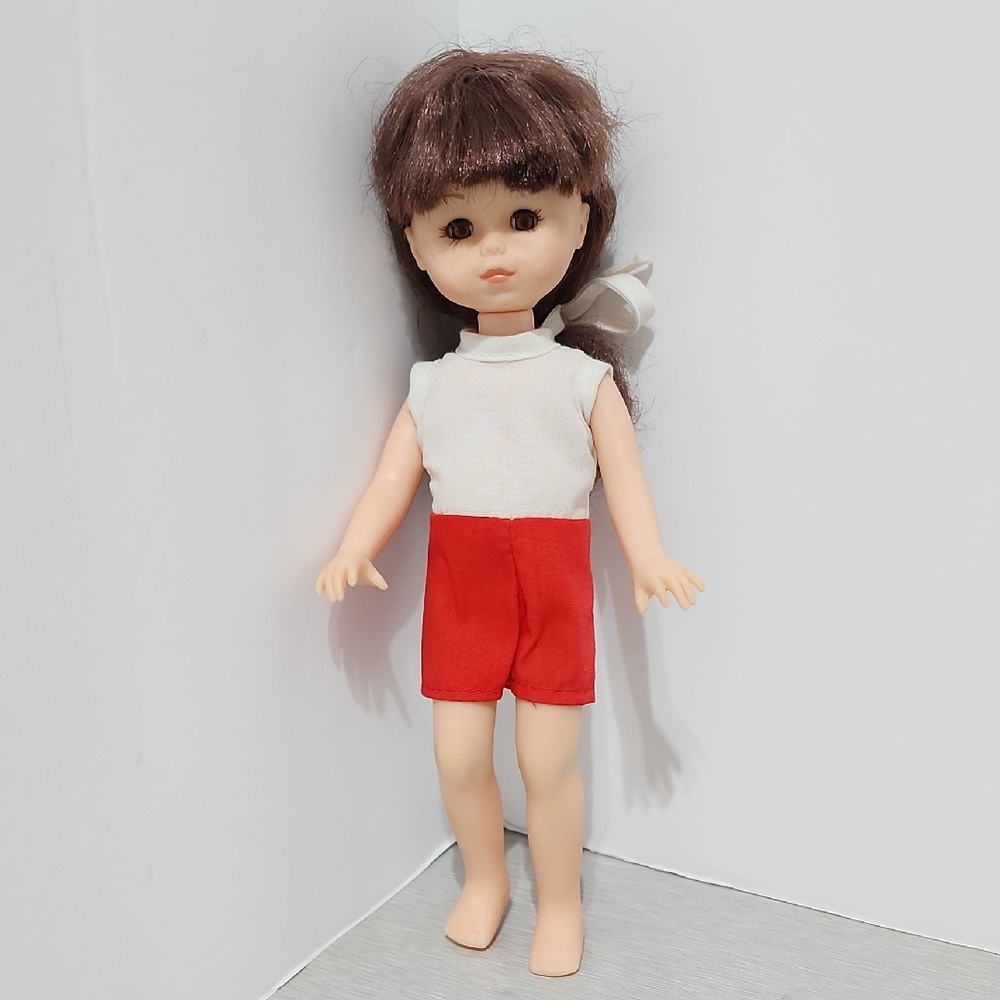 Vintage "Vogue Doll" with Red and White Outfit